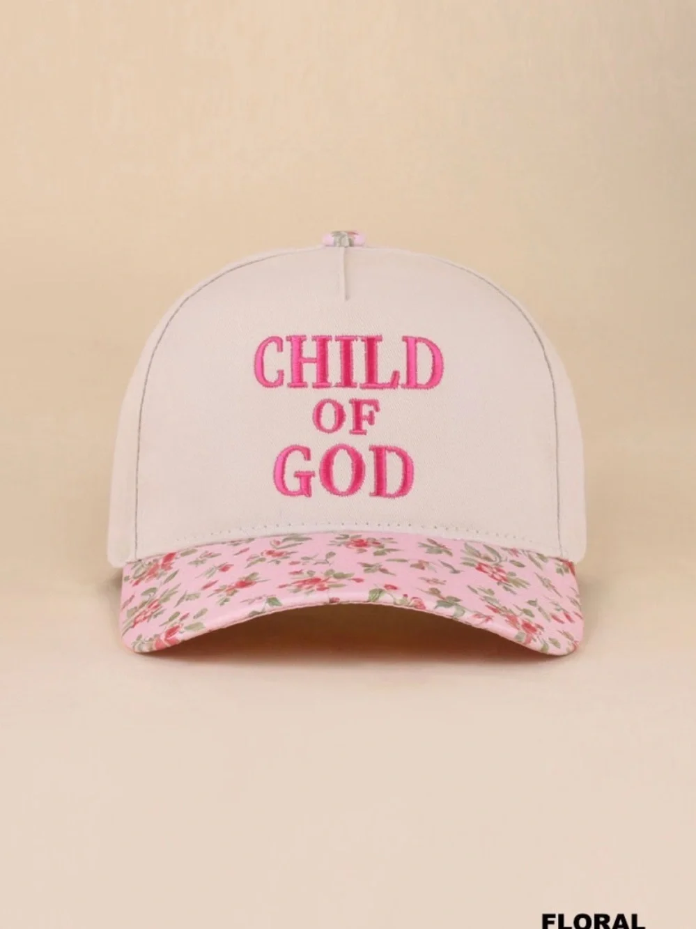 CHILD OF GOD TWO TONE COTTON HAT